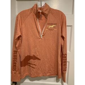 Greenlayer Women’s Size M Orange Long Sleeve 41st Annual Thoroughbred Classic 5K